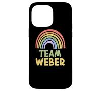 Happy Colorful Team Weber Rainbow Pride Green Yellow Case for iPhone 14 Pro Max
