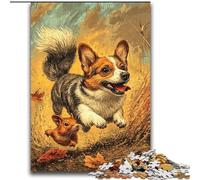 Happy Corgi 2000 Piece Jigsaw Puzzles, Challenging To Complete But Fun And Humorous Birthday Present, Gifts, Wall Art (70x100cm)