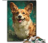 Happy Corgi 2000 Piece Jigsaw Puzzles for Teenagers, Learning Educational Toys Family Games Suitable for Desktop Decoration (70x100cm)