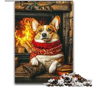 Happy Corgi JigsawPuzzle 2000 Pieces for Adults, Educational Stress Relief Toy for Is Ideal As A Gift for The Whole Family (70x100cm)