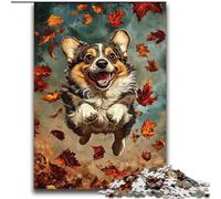 Happy Corgi Puzzles for Adults 2000 Pieces, Suitable for Ages 14 And Up Toy Wall Decor Birthday And Unique Gifts (70x100cm)