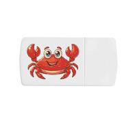 'Happy Crab' Pill Box with Tablet Splitter (PI00034743)