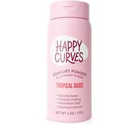 HAPPY CURVES Comfort Powder: Anti Chafing Deodorant, Powder Free, Body and Feet - Ideal for Fighting Scratches on Inner Thighs, Intimate Zones and All Leather