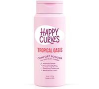 HAPPY CURVES Comfort Powder: Anti Chafing Deodorant, Powder Free, Body and Feet - Ideal for Fighting Scratches on Inner Thighs, Intimate Zones and All Leather
