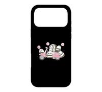 Happy Cute Pandas Animals Riding Motorcycle Bike Gift Adults Case for iPhone 17 Pro Max