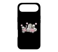 Happy Cute Pandas Animals Riding Motorcycle Bike Gift Adults Case for iPhone Air