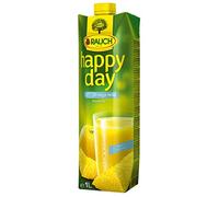 Happy Day Orange Juice Mild 100% with Vitamin C, No Added Sugar, Tetra - 1L