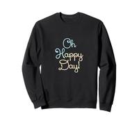 Happy Day Summer, Women's Inspirational Cute Casual Sweatshirt