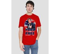 Happy Days Fonz For PrezT Shirt, Red | Size: XL Happy Days Red XL