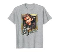 Happy Days The Fonz T-Shirt, Men, Heather Grey, 5X-Large