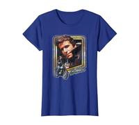 Happy Days The Fonz T-Shirt, Women, Royal Blue, X-Large