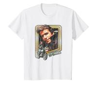 Happy Days The Fonz T-Shirt, Youth, White, Large