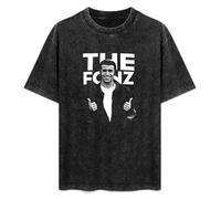 Happy Days The Fonz Tv Series Unisex T-Shirt Mens Black Men Tees XL