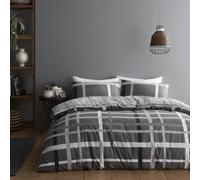Happy Daze Stripe Printed Duvet Cover GAVENO CAVAILIA Grey King