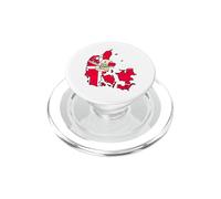Happy Denmark Constitution Day Map Flag Proud To Be Danish PopSockets PopGrip for MagSafe