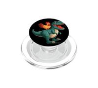 Happy Dinosaur Chicken Look PopSockets PopGrip for MagSafe