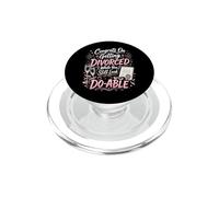 Happy Divorce Party Congrats On Getting Divorced While You PopSockets PopGrip for MagSafe