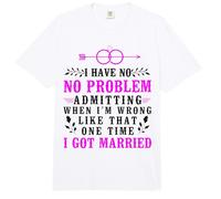 Happy Divorce Party I Have No Problem Admitting When I'm Comfort Colors Adult Heavyweight T-Shirt