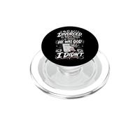 Happy Divorce Party My Ex And I Divorced For Religious PopSockets PopGrip for MagSafe