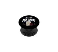 Happy Divorce Party So Long Mr. Wrong PopSockets Adhesive PopGrip