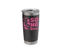 Happy Divorce Party So Long Mr. Wrong Stainless Steel Insulated Tumbler