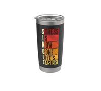 Happy Divorce Party Stress is Now Gone Life's Easier Stainless Steel Insulated Tumbler