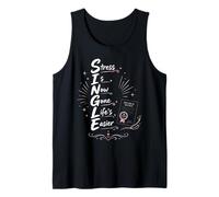 Happy Divorce Party Stress is Now Gone Life's Easier Tank Top
