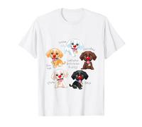 Happy Dogs Red Faces With Big Noses Labrador Puppy T-Shirt