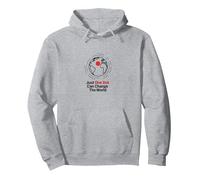 Happy Dot Day: One Dot Can Change The World Pullover Hoodie, Adult Unisex, Heather Grey, XL