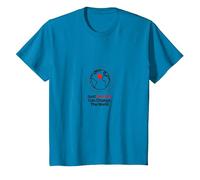 Happy Dot Day: One Dot Can Change The World T-Shirt, Kids, Sapphire, 4 Years