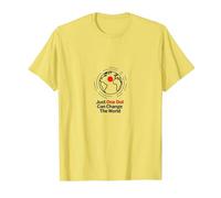 Happy Dot Day: One Dot Can Change The World T-Shirt, Men, Lemon, XXL