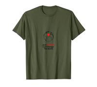 Happy Dot Day: One Dot Can Change The World T-Shirt, Men, Olive, XL