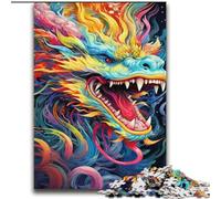 Happy Dragon Jigsaws Puzzles 2000 Pieces for Teenagers Gifts, Family Activity Fun at Home Activities, Birthday Present,Travel Gifts (70x100cm)