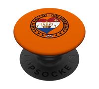 Happy Dutch King's Day Fijne Koningsdag Netherlands Flag PopSockets Adhesive PopGrip