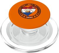 Happy Dutch King's Day Fijne Koningsdag Netherlands Flag PopSockets PopGrip for MagSafe