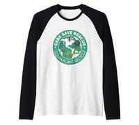 Happy Earth Day 2026 Bees Rescue Animals Recycle Plastic Raglan Baseball Tee