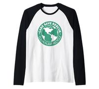 Happy Earth Day 2026 Bees Rescue Animals Recycle Plastic Raglan Baseball Tee