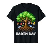 Happy Earth Day 2026 Earth Planet Environment Boys Girls T-Shirt
