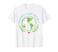 Happy Earth Day 2026 Globe Cute Planet T-Shirt