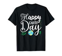 Happy Earth Day Globe Cute Planet T-Shirt