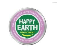 Happy Earth Deodorant Balm - For Women and Men - Deodorant - 100% Natural Ingredients & Vegan - Lavender - 45 g