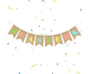 Happy Easter Banner, Easter Bunny Banner, Easters Bunny Garland, Happy Easters Decorations, Eastertide Bunnies Hanging Craft Decoration, for Wall Door Indoor Outdoor Garden Home Party Decoration