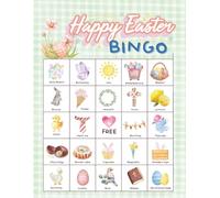 Happy Easter Bingo: Game for Easter Sunday Theme | board game for celebration activity, classroom use, party
