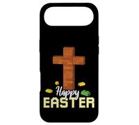 Happy Easter Block Building Brick Builder Jesus Cross Faith Case for iPhone Air