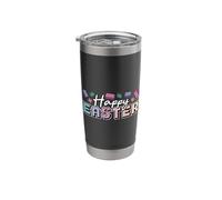 Happy Easter Block Building Brick Builder Kids Stainless Steel Insulated Tumbler