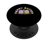 Happy Easter Block Building Brick Builder Master Builder PopSockets Adhesive PopGrip