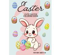 Happy Easter Bold and Easy Coloring Book: 43 Simple Single-Sided Easter Designs with Marker-Friendly Pages to Help Reduce Bleed-Through
