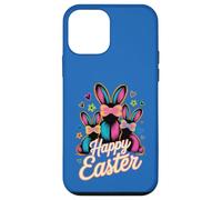 Happy Easter Bunnies Vibrant Spring Holiday Case for iPhone 12 mini