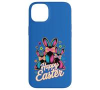 Happy Easter Bunnies Vibrant Spring Holiday Case for iPhone 14 Plus
