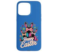 Happy Easter Bunnies Vibrant Spring Holiday Case for iPhone 15 Pro Max